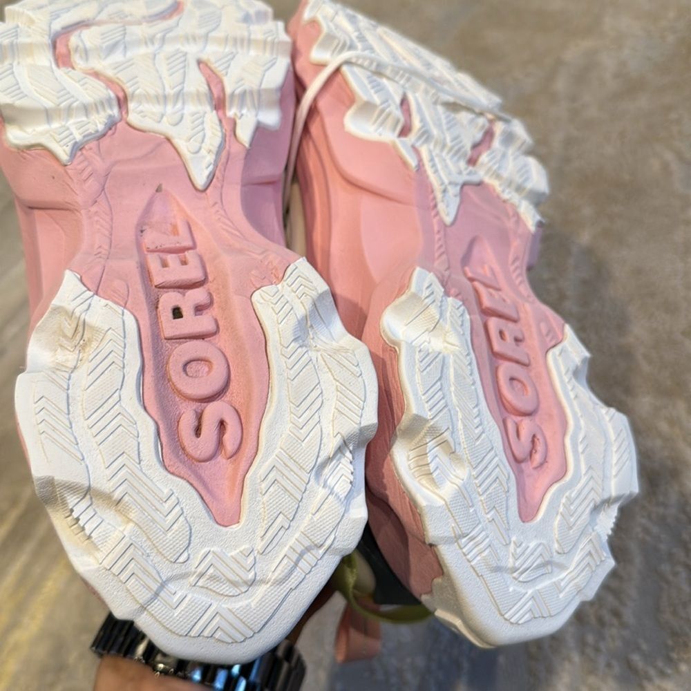 Women’s Pink Chunky Athletic Sneakers - Picture 8 of 10